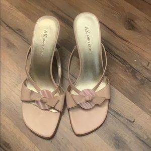Anne Klein slide in 1 inch sandals